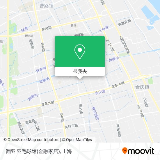 翻羽 羽毛球馆(金融家店)地图