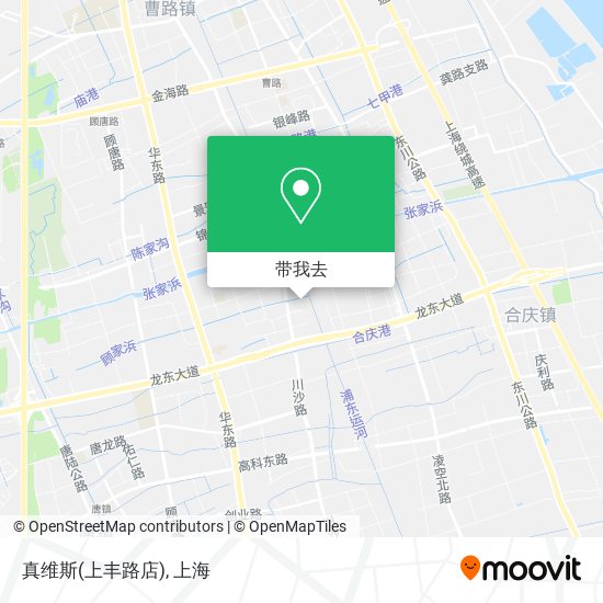 真维斯(上丰路店)地图