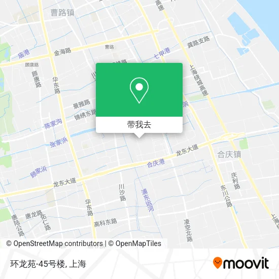 环龙苑-45号楼地图