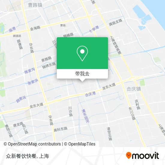 众新餐饮快餐地图