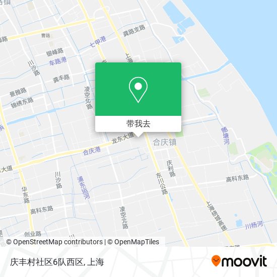 庆丰村社区6队西区地图