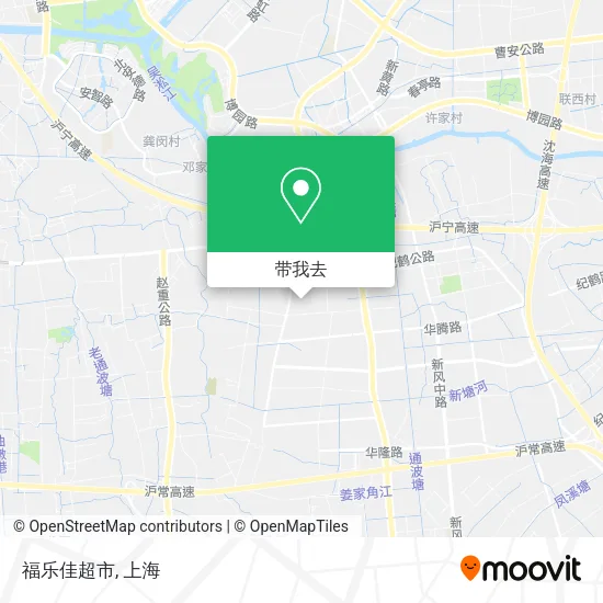 福乐佳超市地图