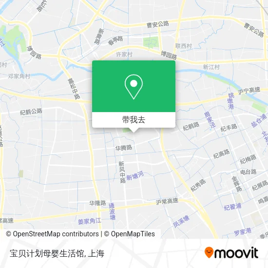 宝贝计划母婴生活馆地图
