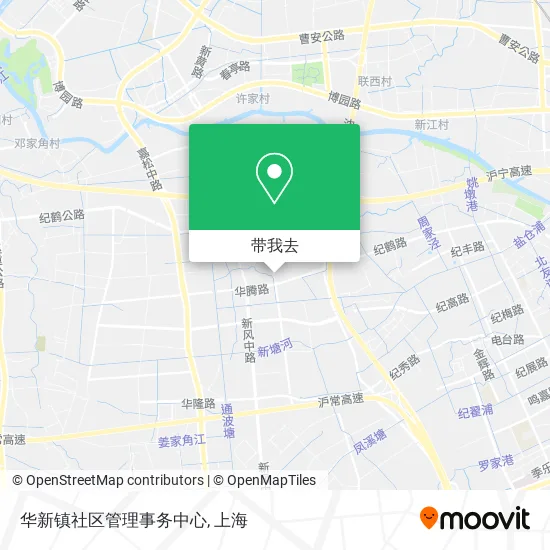 华新镇社区管理事务中心地图