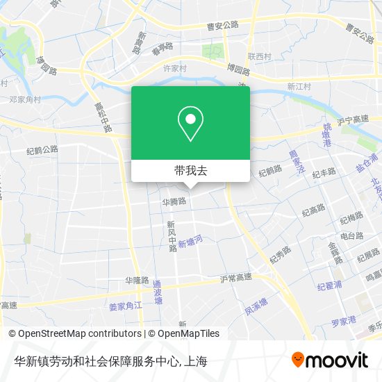 华新镇劳动和社会保障服务中心地图