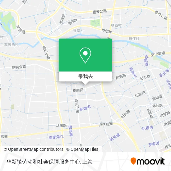 华新镇劳动和社会保障服务中心地图