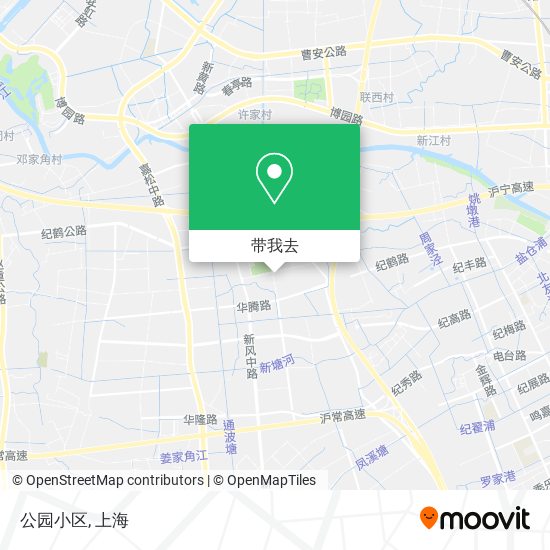 公园小区地图