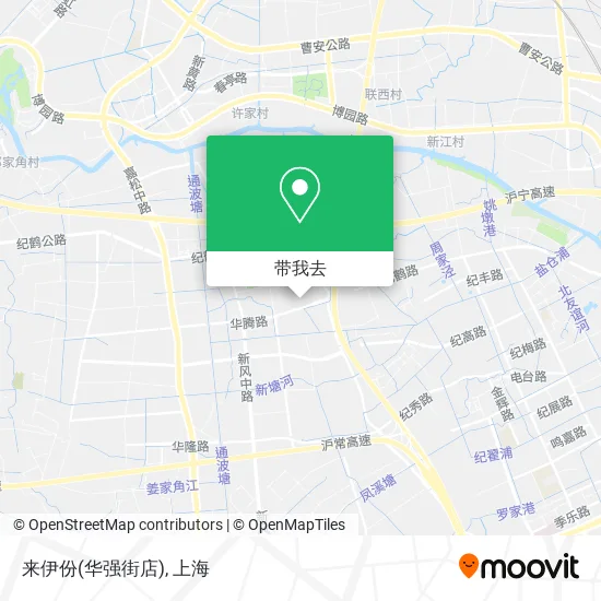来伊份(华强街店)地图