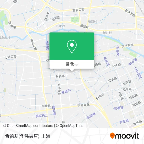 肯德基(华强街店)地图