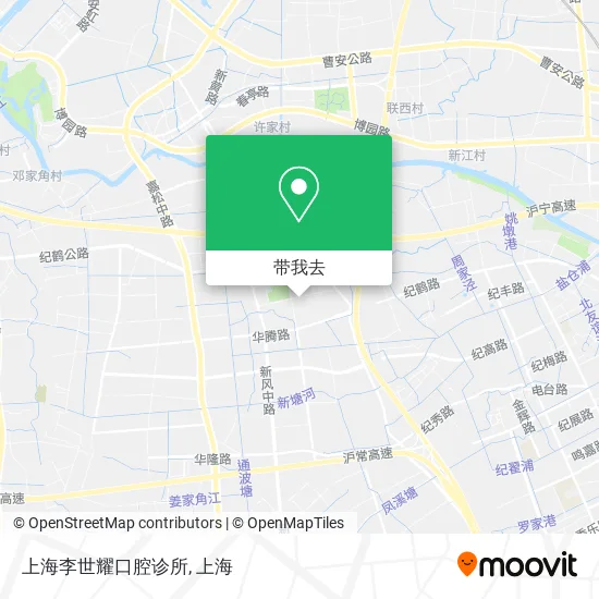 上海李世耀口腔诊所地图