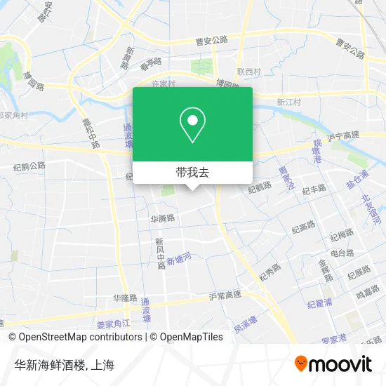 华新海鲜酒楼地图