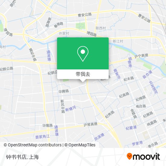 钟书书店地图