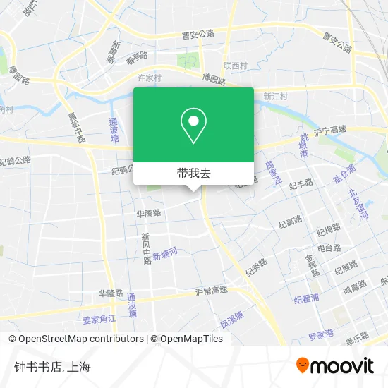 钟书书店地图
