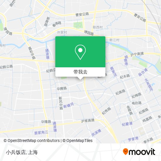 小兵饭店地图