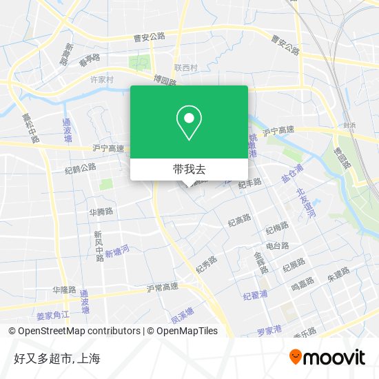 好又多超市地图