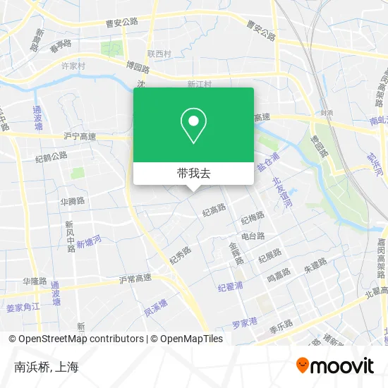 南浜桥地图