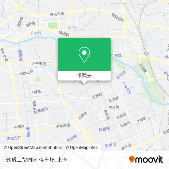 铁盾工贸园区-停车场地图