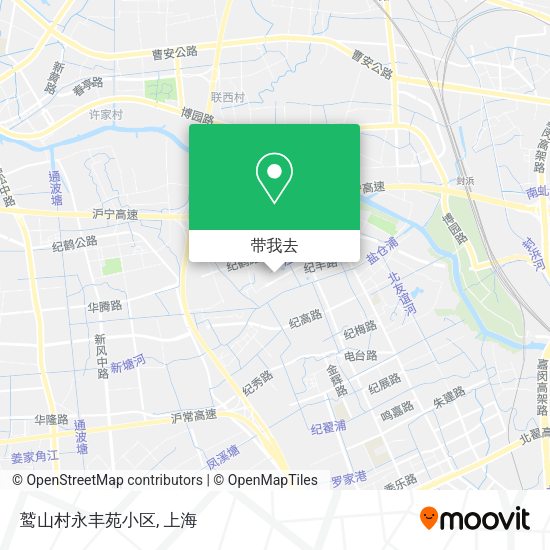 鹫山村永丰苑小区地图