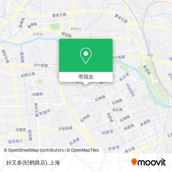 好又多(纪鹤路店)地图
