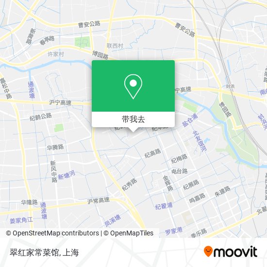 翠红家常菜馆地图