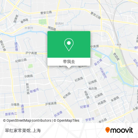 翠红家常菜馆地图