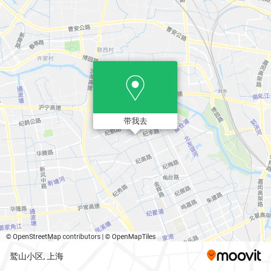 鹫山小区地图