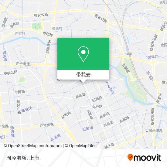 周泾港桥地图