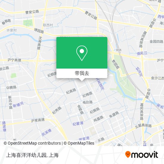 上海喜洋洋幼儿园地图