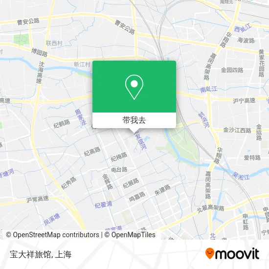 宝大祥旅馆地图