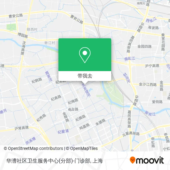 华漕社区卫生服务中心(分部)-门诊部地图