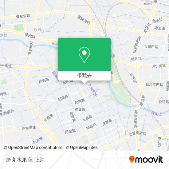 鹏亮水果店地图