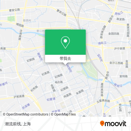 潮流前线地图
