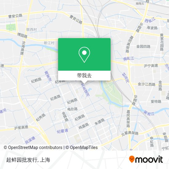 超鲜园批发行地图