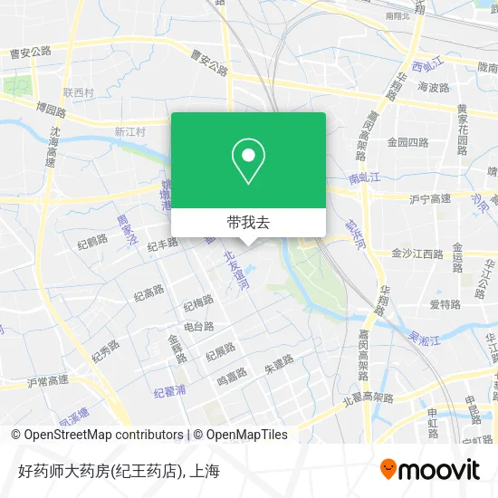 好药师大药房(纪王药店)地图