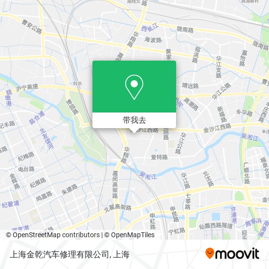上海金乾汽车修理有限公司地图