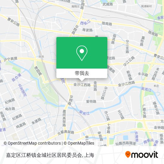 嘉定区江桥镇金城社区居民委员会地图