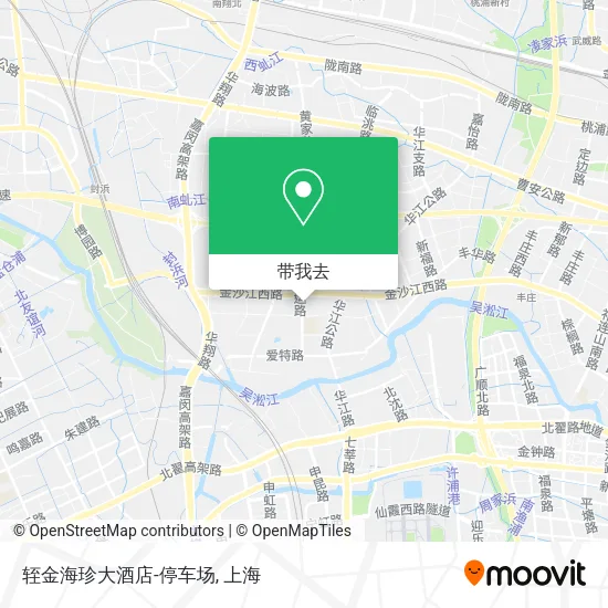 轾金海珍大酒店-停车场地图