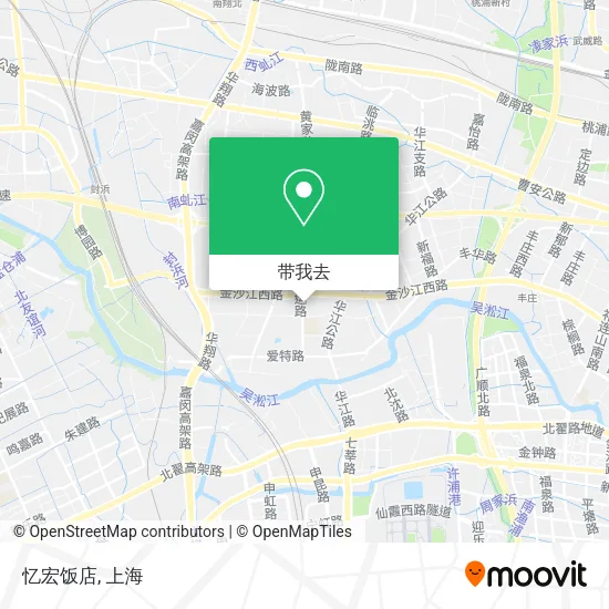 忆宏饭店地图