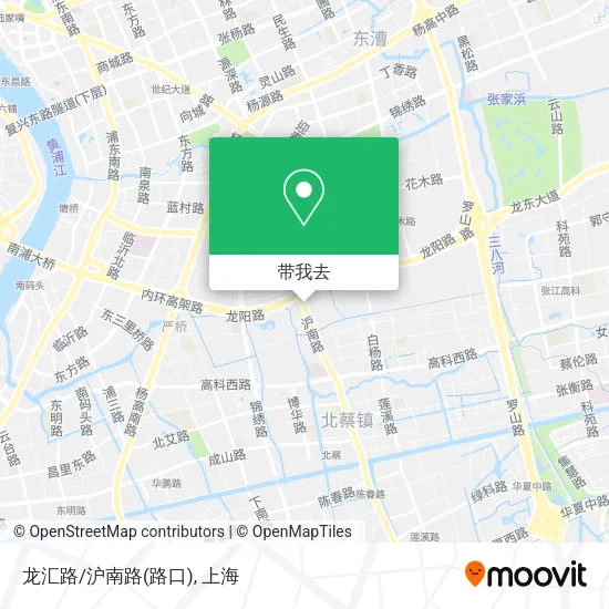 龙汇路/沪南路(路口)地图