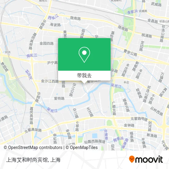 上海艾和时尚宾馆地图