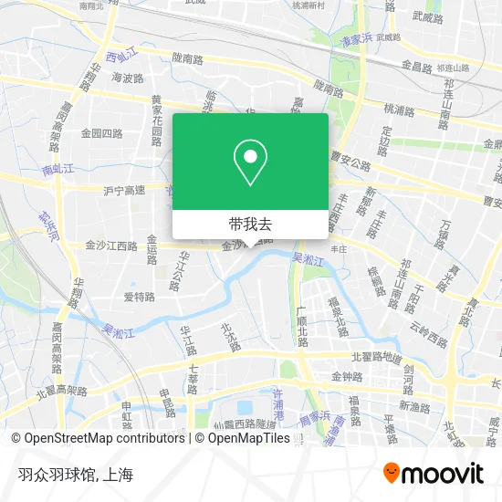 羽众羽球馆地图