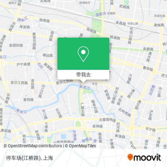 停车场(江桥路)地图