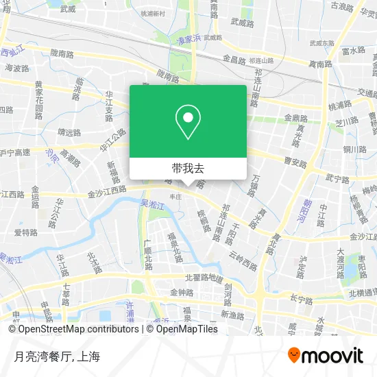 月亮湾餐厅地图