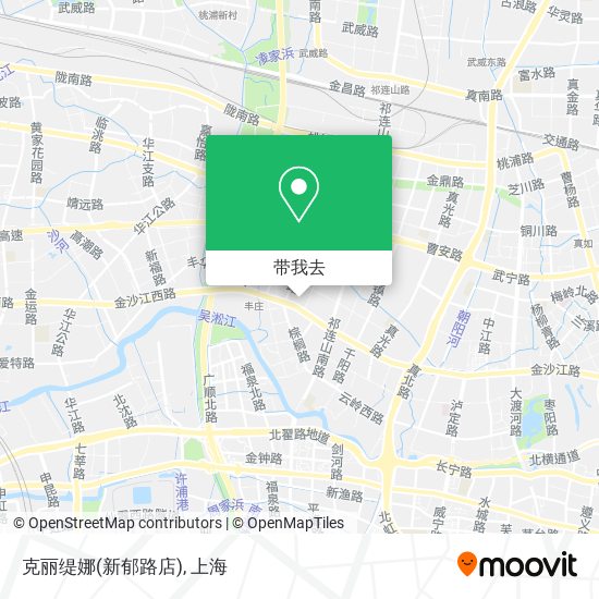 克丽缇娜(新郁路店)地图