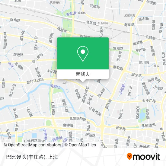 巴比馒头(丰庄路)地图
