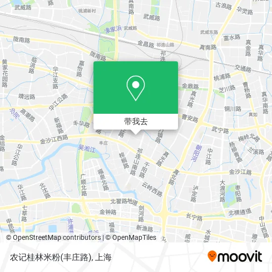农记桂林米粉(丰庄路)地图