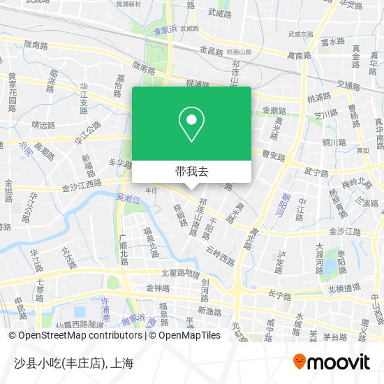 沙县小吃(丰庄店)地图