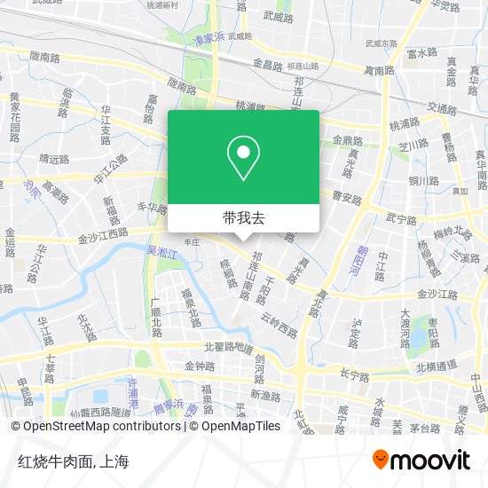红烧牛肉面地图