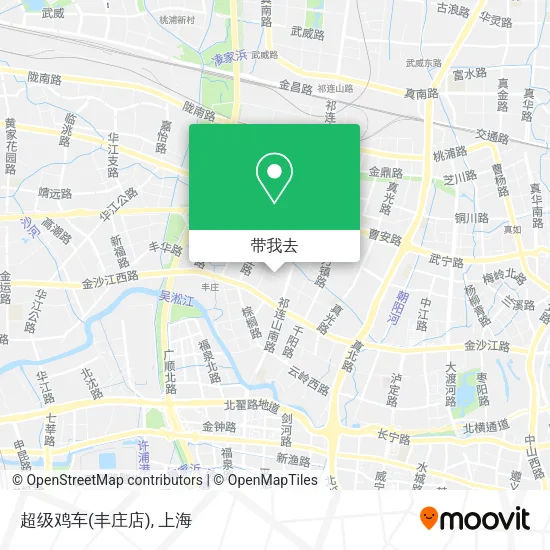 超级鸡车(丰庄店)地图