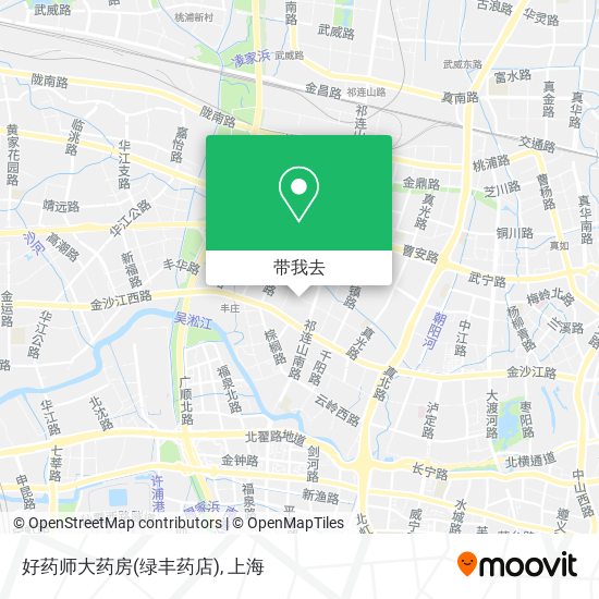 好药师大药房(绿丰药店)地图